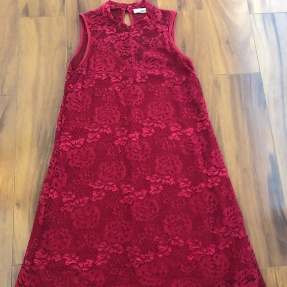 Red Lace Dress - Picture 1 of 4